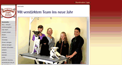 Desktop Screenshot of hundesalon-lupo.ch
